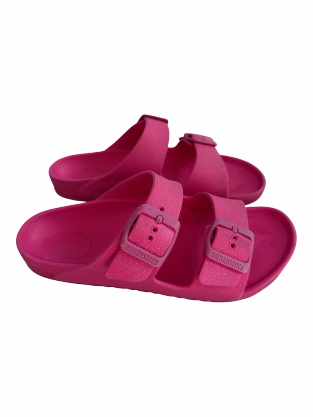 Birkenstock Kids EVA Arizona Sandals in Fuchsia Pink